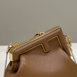 Replica Fendi First Mini Brown - realistic designer-inspired fake bag