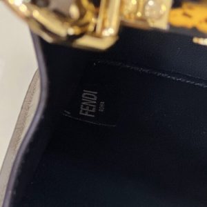 Replica Fendi Peekaboo Medium Beige - elite superclone designer purse