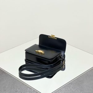 Replica Celine Triomphe Mini Black - 1:1 designer replica handbag