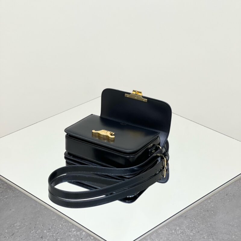 Replica Celine Triomphe Mini Black - 1:1 designer replica handbag