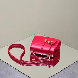 Replica Celine Mini 16 Red - top-tier luxury replica shoulder bag