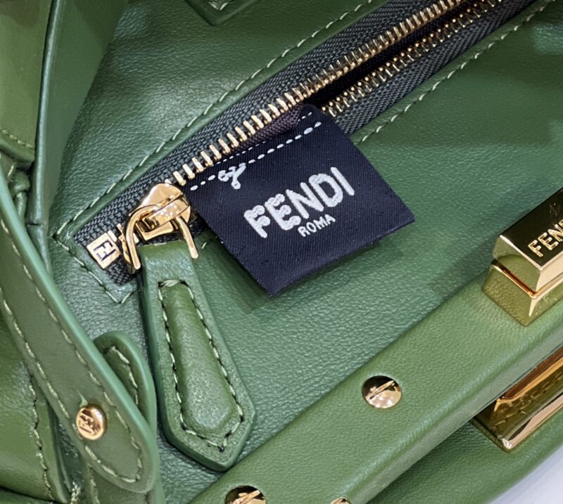 Replica Fendi Peekaboo Green - best quality luxury bag dupe