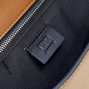 Replica Fendi Baguette Pouch Brown - near-authentic luxury replica handbag