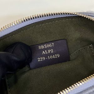 Replica Fendi By The Way Boston Blue Wool - near-authentic luxury replica handbag