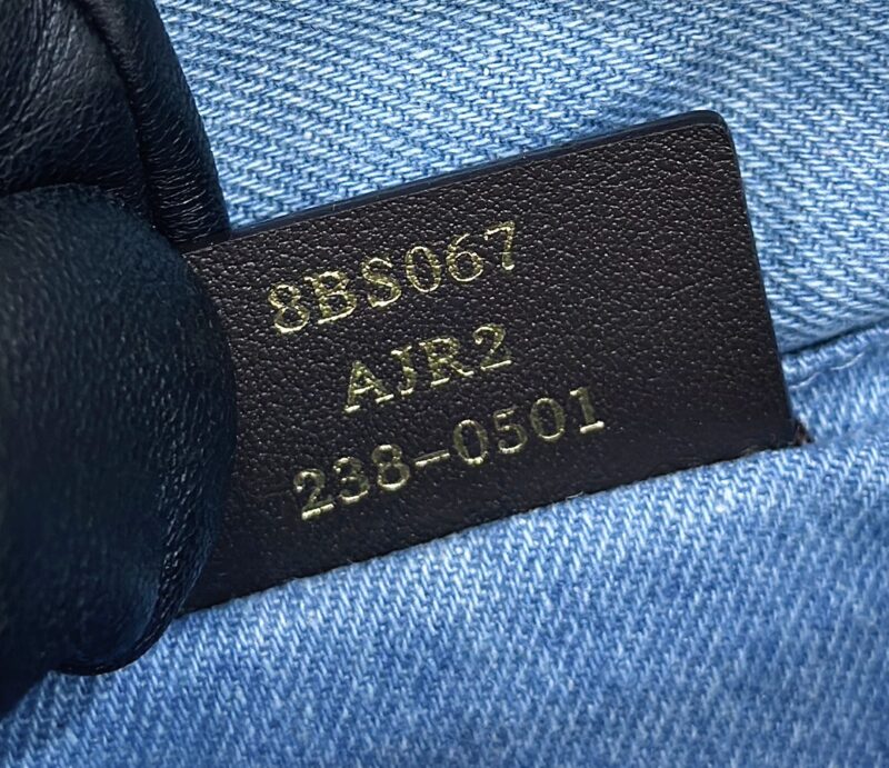 Replica Fendi By The Way Boston Blue Cotton - elite superclone designer purse