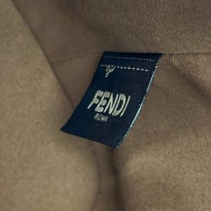 Replica Fendi Tresor Mini Bucket Brown - high-accuracy replica luxury purse