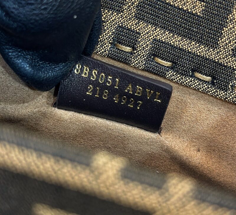 Replica Fendi Mini Tote Brown Monogram - near-authentic luxury replica handbag