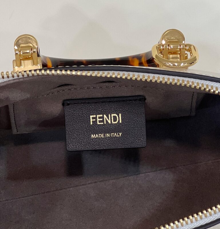 Replica Fendi By The Way Boston White - high-accuracy replica luxury purse