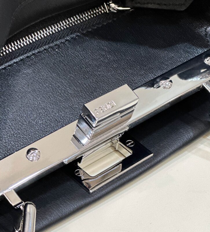 Replica Fendi Peekaboo Small Black - top-rated replica designer bag