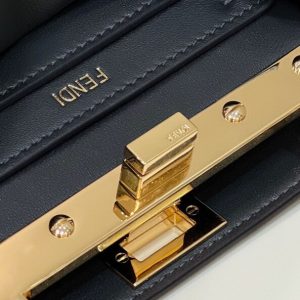 Replica Fendi Peekaboo Mini Black - high-quality designer bag clone