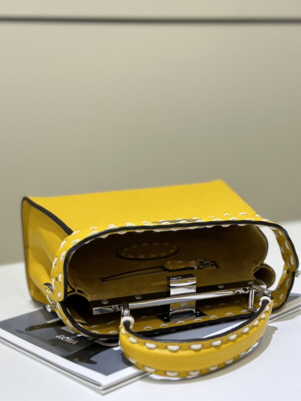 Replica Fendi Peekaboo Yellow - realistic designer-inspired fake bag