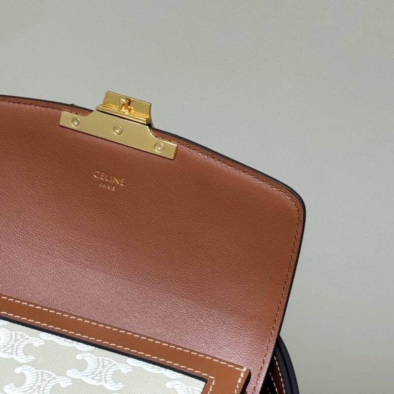 Replica Celine Triomphe Mini White - high-quality designer bag clone