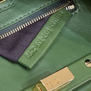 Replica Fendi Peekaboo Green - best quality luxury bag dupe