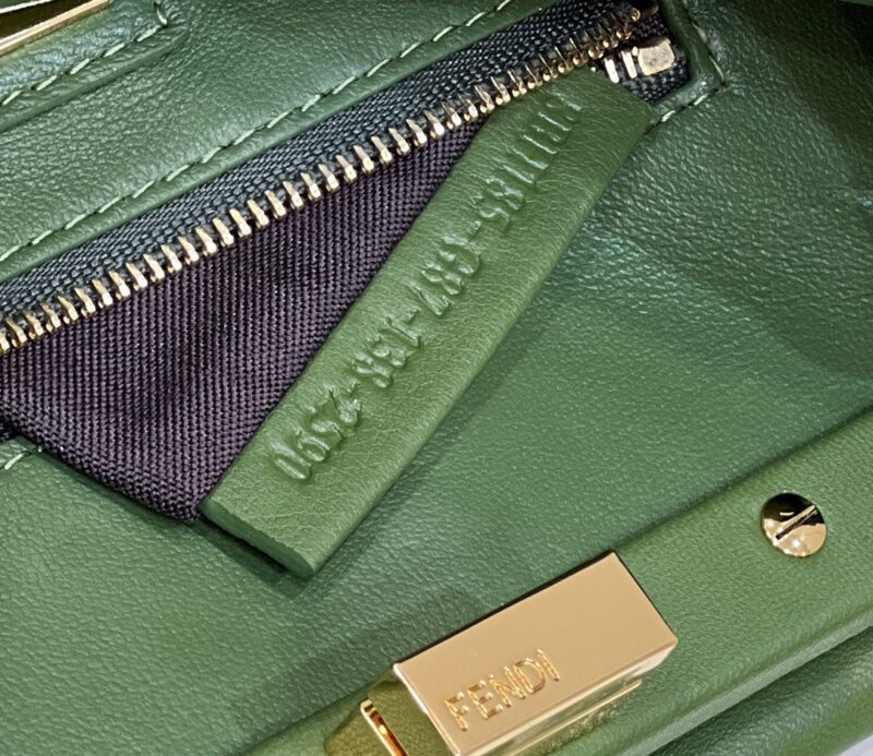 Replica Fendi Peekaboo Green - best quality luxury bag dupe