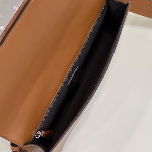 Replica Fendi Baguette Pouch Brown - best quality luxury bag dupe