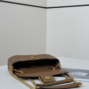 Replica Fendi Baguette Sliding Chain Brown - ultra-realistic fake designer tote