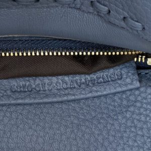 Replica Fendi Peekaboo Small Blue - authentic-look luxury purse replica