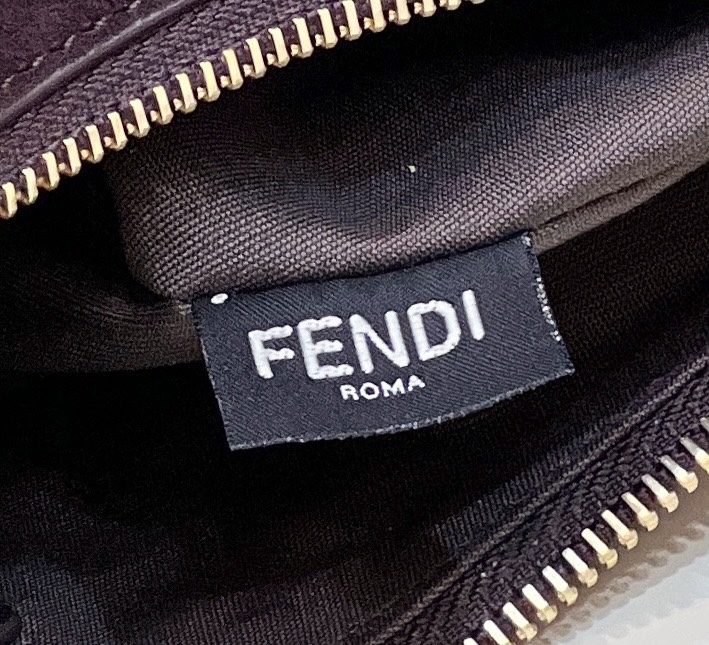 Replica Fendi Fendigraphy Large Black Velvet - top-tier luxury replica shoulder bag