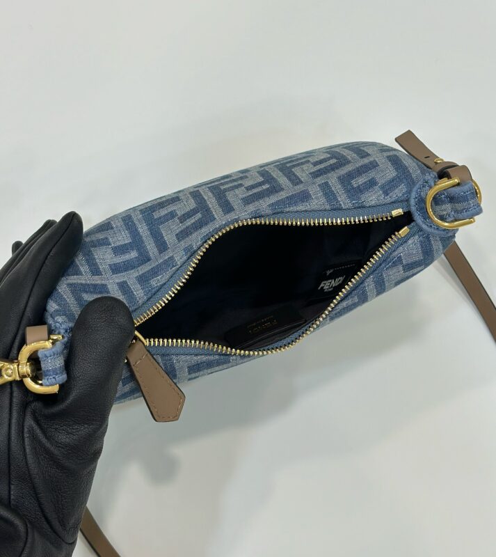 Replica Fendi Fendigraphy Small Denim Blue - 1:1 designer replica handbag
