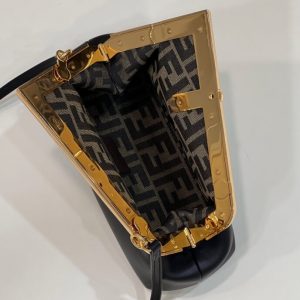 Replica Fendi First Black - ultra-realistic fake designer tote