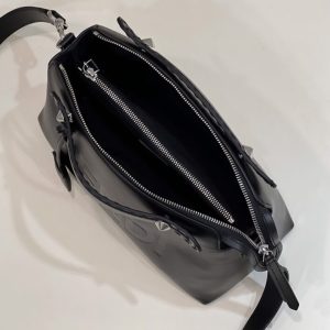 Replica Fendi By The Way Boston Black - high-end fake designer purse