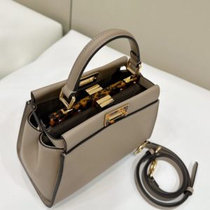 Replica Fendi Peekaboo Beige - high-quality designer bag clone