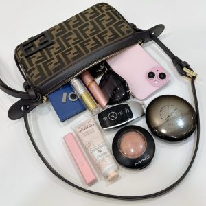 Replica Fendi Simply Brown Cotton - 1:1 designer replica handbag