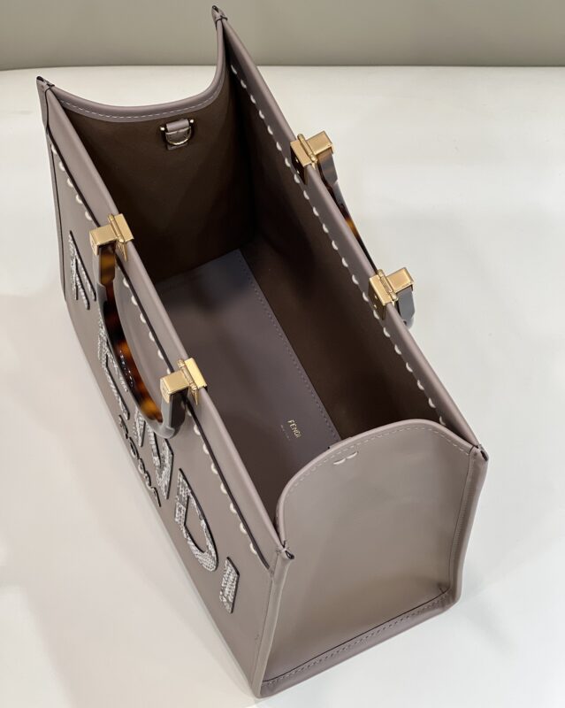 Replica Fendi Sunshine Tote Beige - premium-grade designer purse dupe