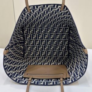 Replica Fendi Two Side Small Tote Blue - realistic designer-inspired fake bag