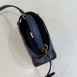 Replica Fendi Peekaboo Small Blue - high-end fake designer purse