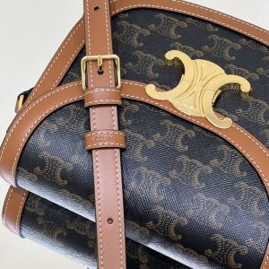 Replica Celine Triomphe Bisaccia Mini - authentic-look luxury purse replica