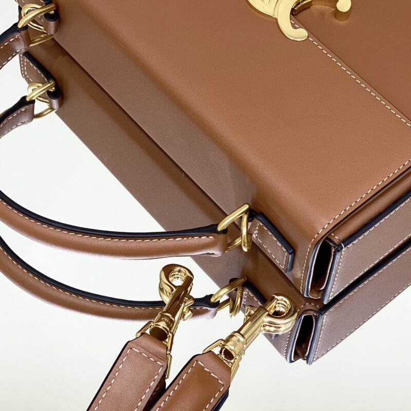 Replica Celine Triomphe Blandine Brown - premium 1:1 fake handbag model