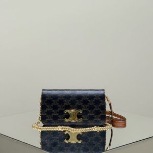 Replica Celine Triomphe Multipochette - authentic-look luxury purse replica