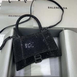 Replica Balenciaga Diamond Black - realistic designer-inspired fake bag