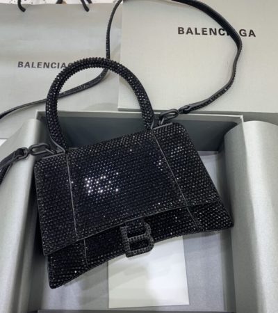 Replica Balenciaga Diamond Black - realistic designer-inspired fake bag