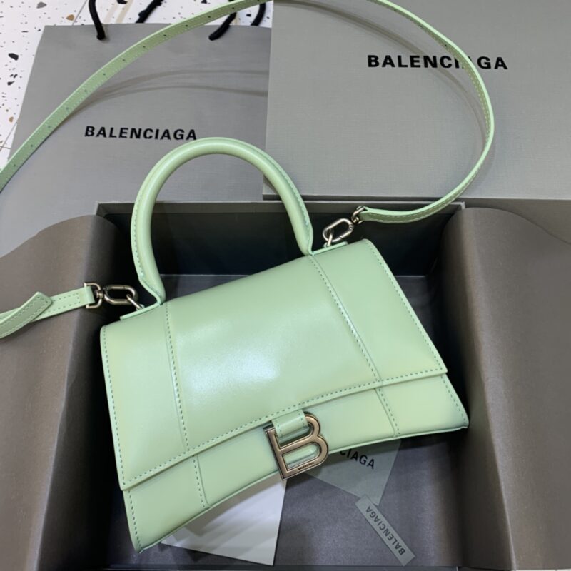 Replica Balenciaga Hourglass Green - realistic designer-inspired fake bag