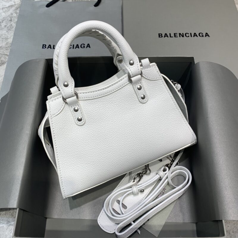 Replica Balenciaga Neo Classic City White - high-quality designer bag clone
