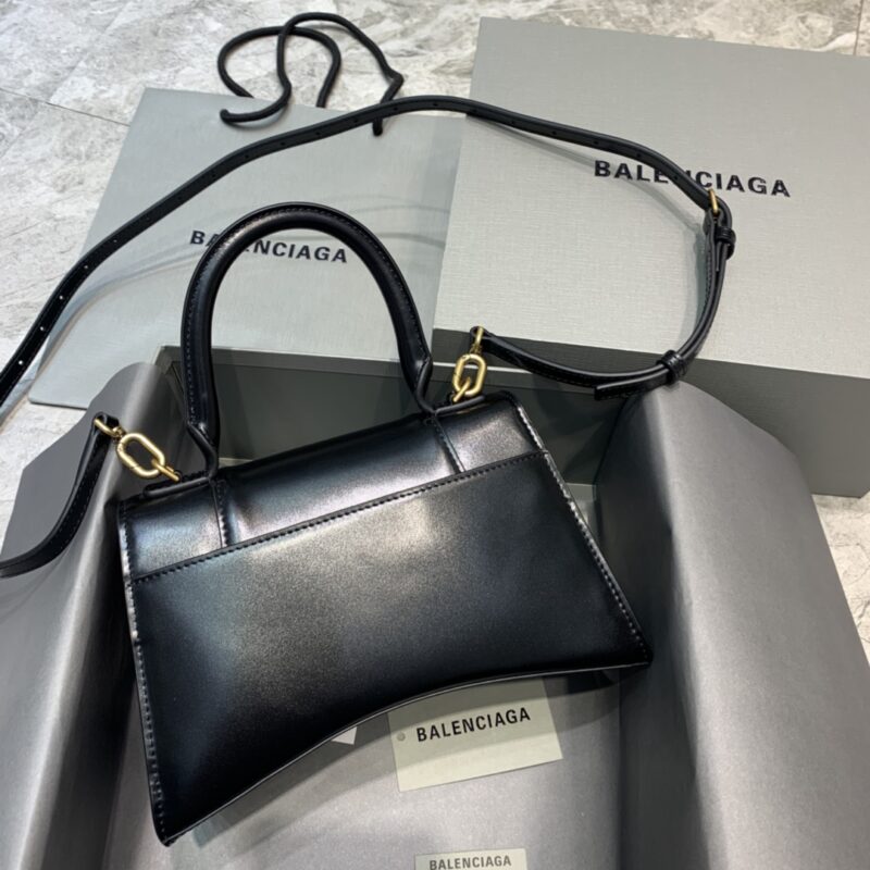 Replica Balenciaga Hourglass Black - near-authentic luxury replica handbag