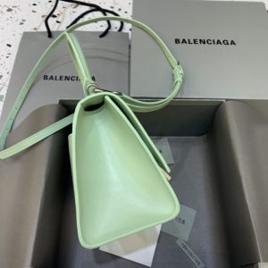 Replica Balenciaga Hourglass Green - authentic-look luxury purse replica