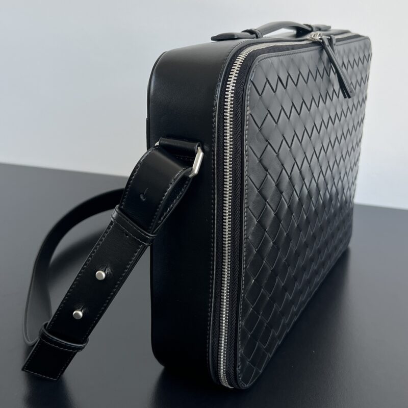 Replica Bottega Veneta Briefcase Black - best quality luxury bag dupe