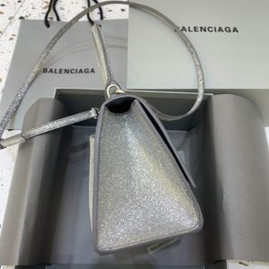 Replica Balenciaga Hourglass Silver - high-quality designer bag clone