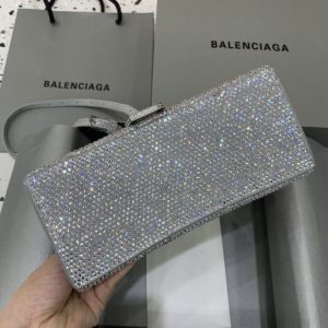 Replica Balenciaga Diamond Silver - top-tier luxury replica shoulder bag