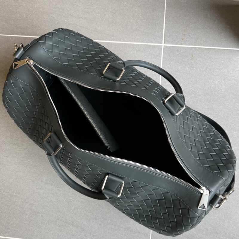 Replica Bottega Veneta Travel Bag Grey - near-authentic luxury replica handbag