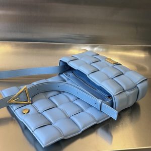 Replica Bottega Veneta Cassette Sky Blue - premium 1:1 fake handbag model