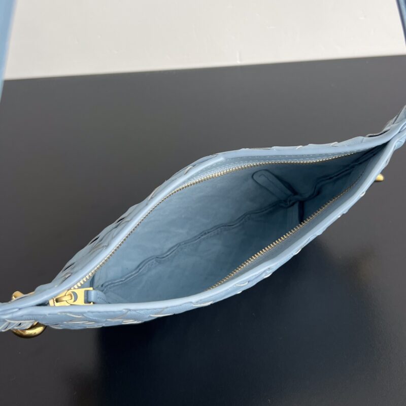 Replica Bottega Veneta Solstice Sky Blue - high-end fake designer purse