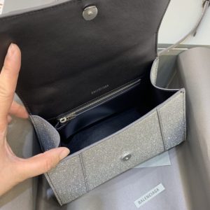 Replica Balenciaga Hourglass Silver - high-quality designer bag clone
