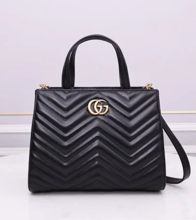 Replica GUCCI GG MARMONT MEDIUM TOTE BAG - top-rated replica designer bag