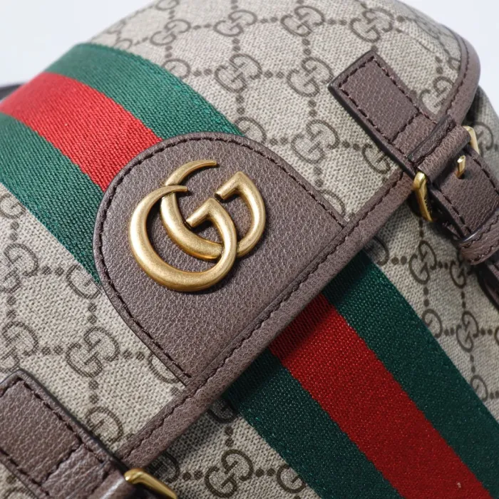 REPLICA GUCCI OPHIDIA GG MEDIUM BACKPACK - top-tier luxury replica shoulder bag