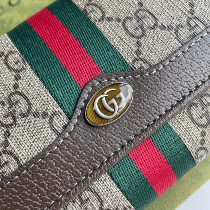 Replica GUCCI OPHIDIA GG CHAIN WALLET - premium 1:1 fake handbag model