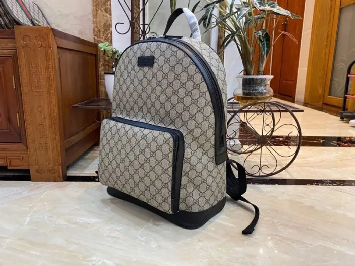Replica GUCCI MEDIUM GG BACKPACK WITH TAG - 1:1 designer replica handbag
